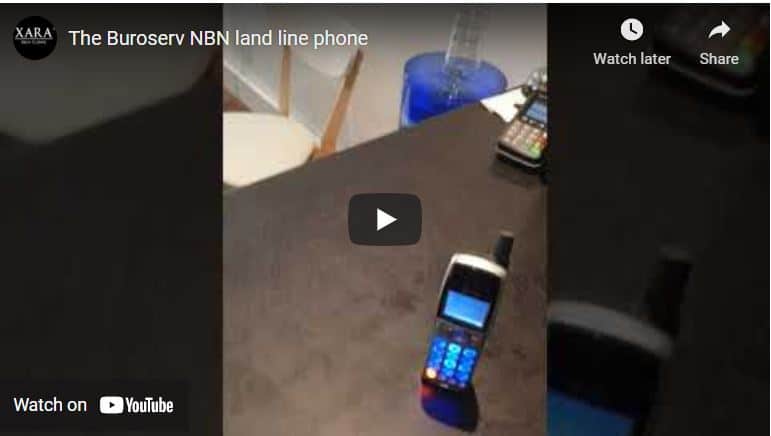 The Buroserv NBN land line phone