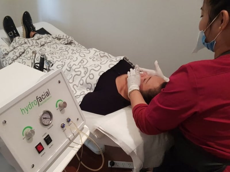 Aqua peel hydra dermabrasion facial Sydney Korean #1 great